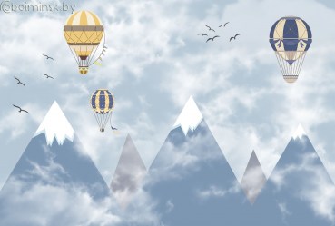 Фотообои De-Art Детские горы-10